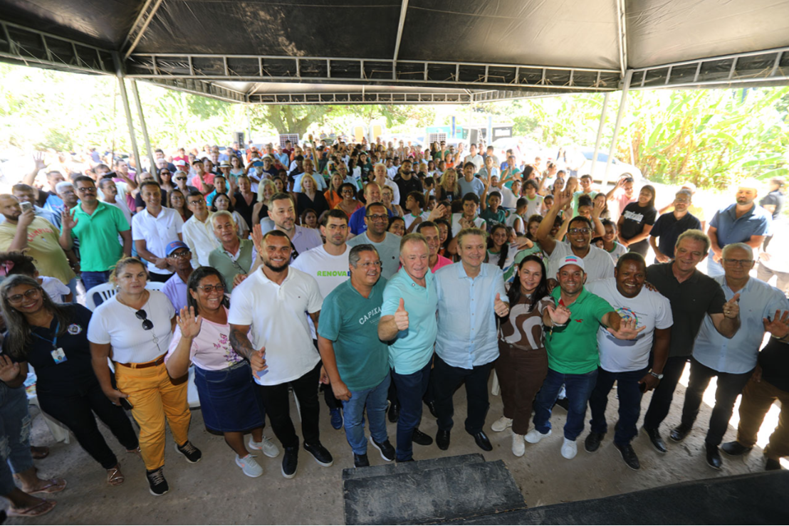 Inaugurada estrada do Programa Caminhos do Campo em Roda D’Água