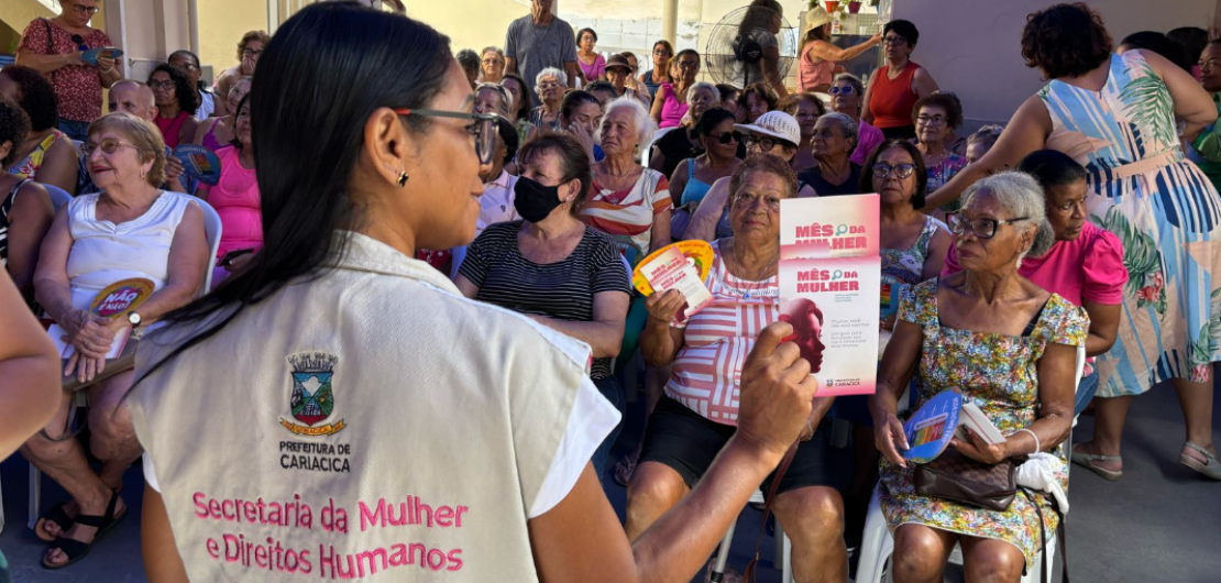 Mulheres atendidas no CCPI de Campo Grande participam de roda de conversa sobre valorização feminina