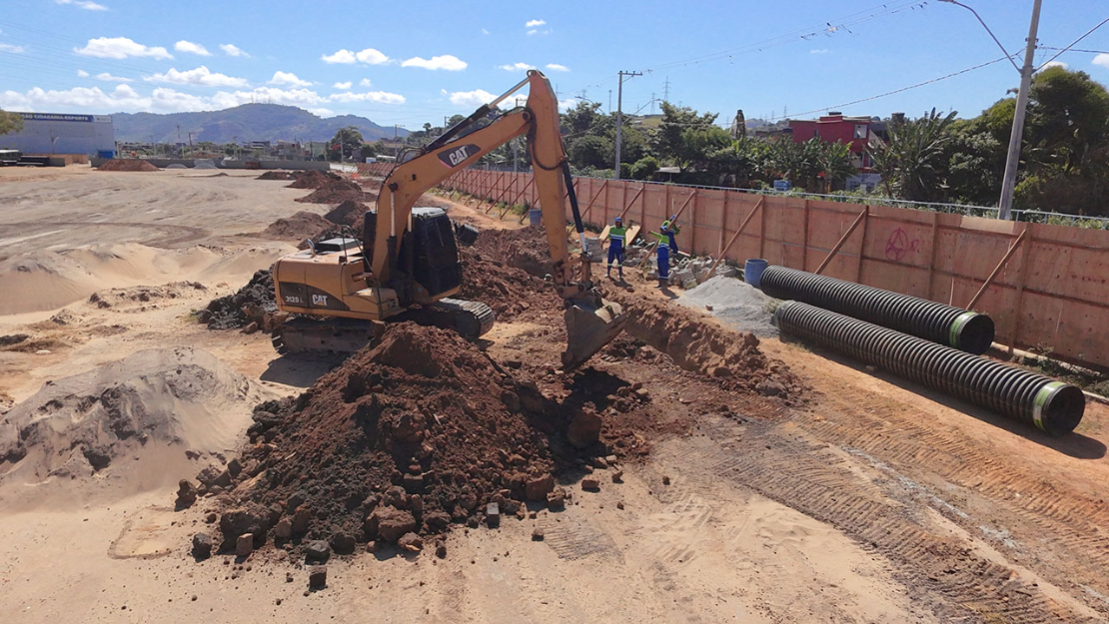 Obras do Parque de Exposições de Cariacica estão em ritmo acelerado