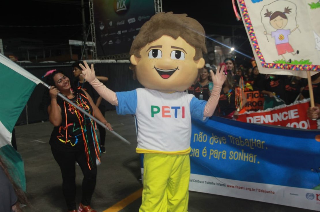 Abram alas para o Bloco da Proteção Contra a Violência Sexual e o Trabalho Infantil