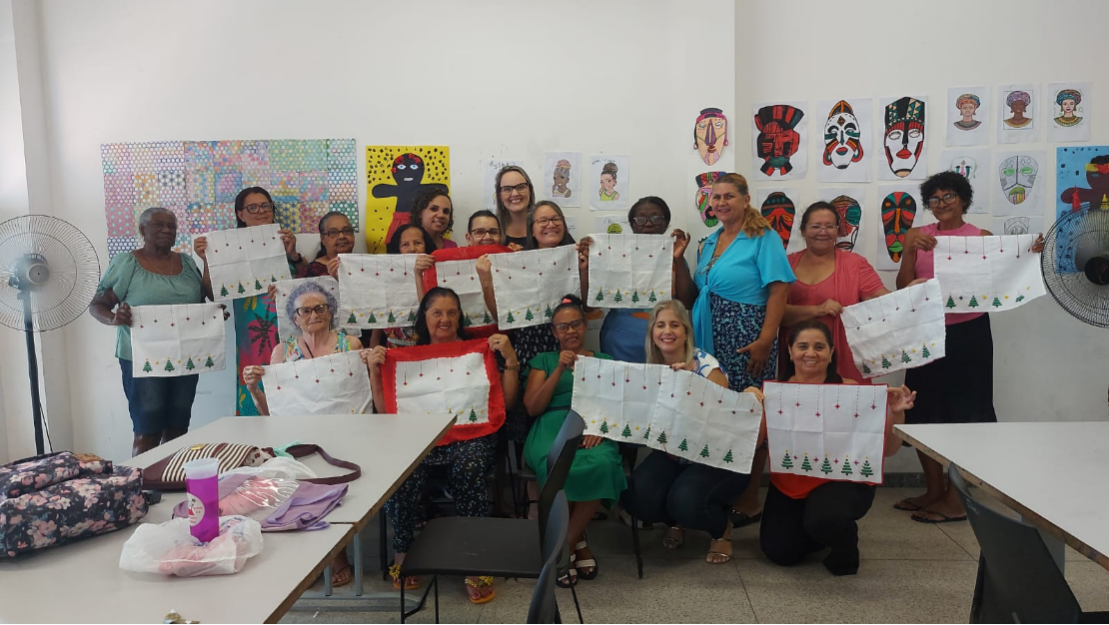 Assistência Social oferece oficinas natalinas nos Cras e no Centro de Convivência da Pessoa Idosa 